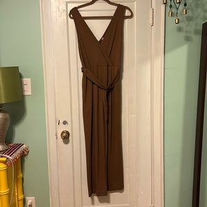 Uniqlo brown romper